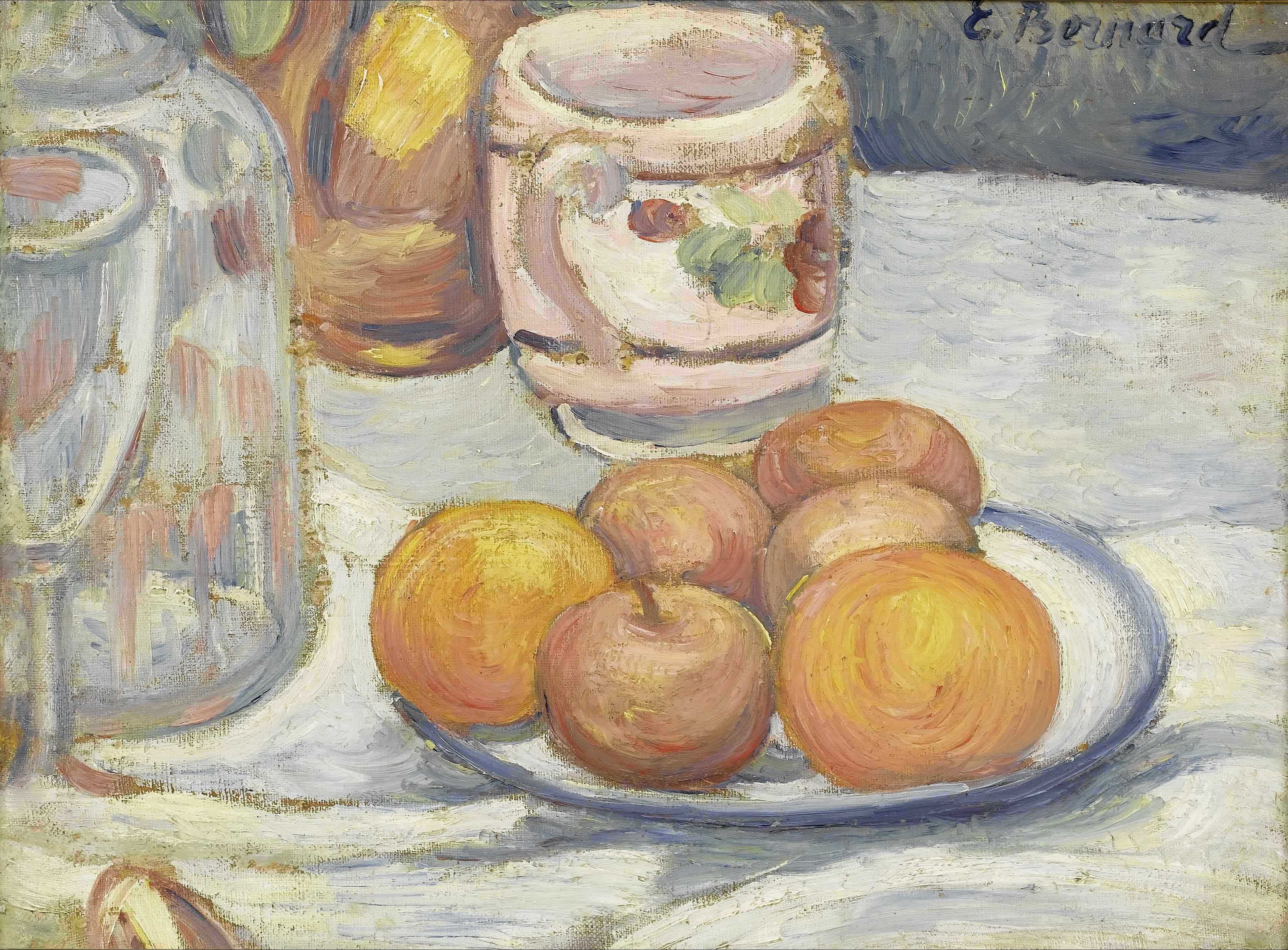 Still life of apples